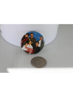 New Kids on the Block Vintage Band Button Pin
